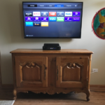 flatscreen install 600x600 with cabinet