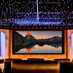 Home Theater - mediterranean - Cropped - 16x9